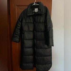 Avec Les Filles Long Puffer Coat